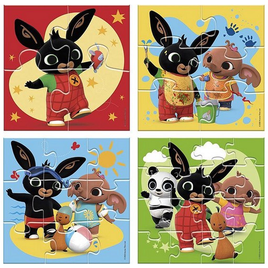 Bambolino speelgoed bing puzzel, 4in1