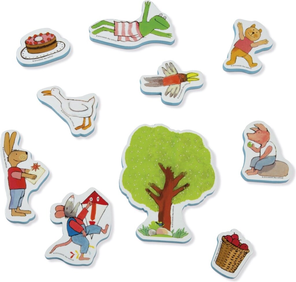 Bambolino de wereld van kikker foam figuren