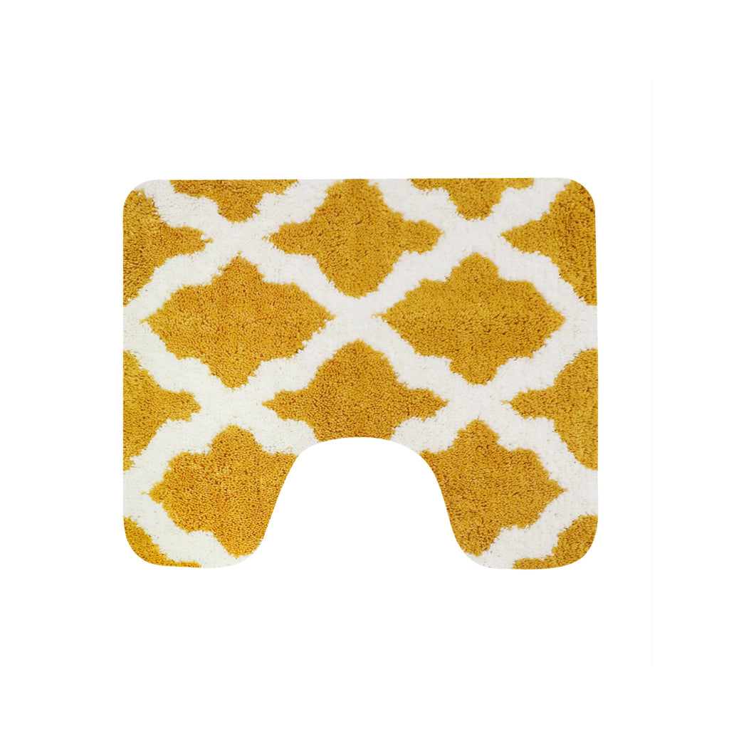 Nederlands huis toulon toiletmat 60 x 50 cm oker