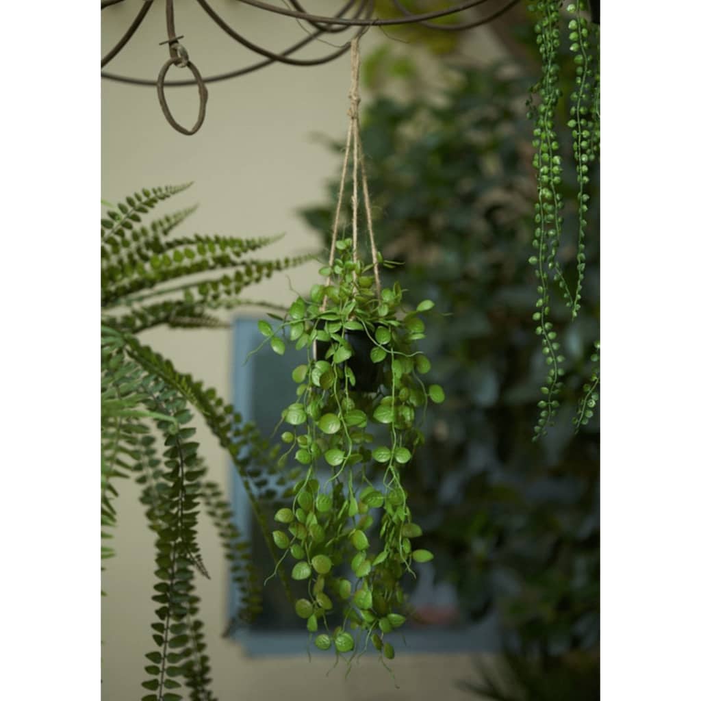Emerald kunstplant hangend in pot lantaarnplant 50 cm