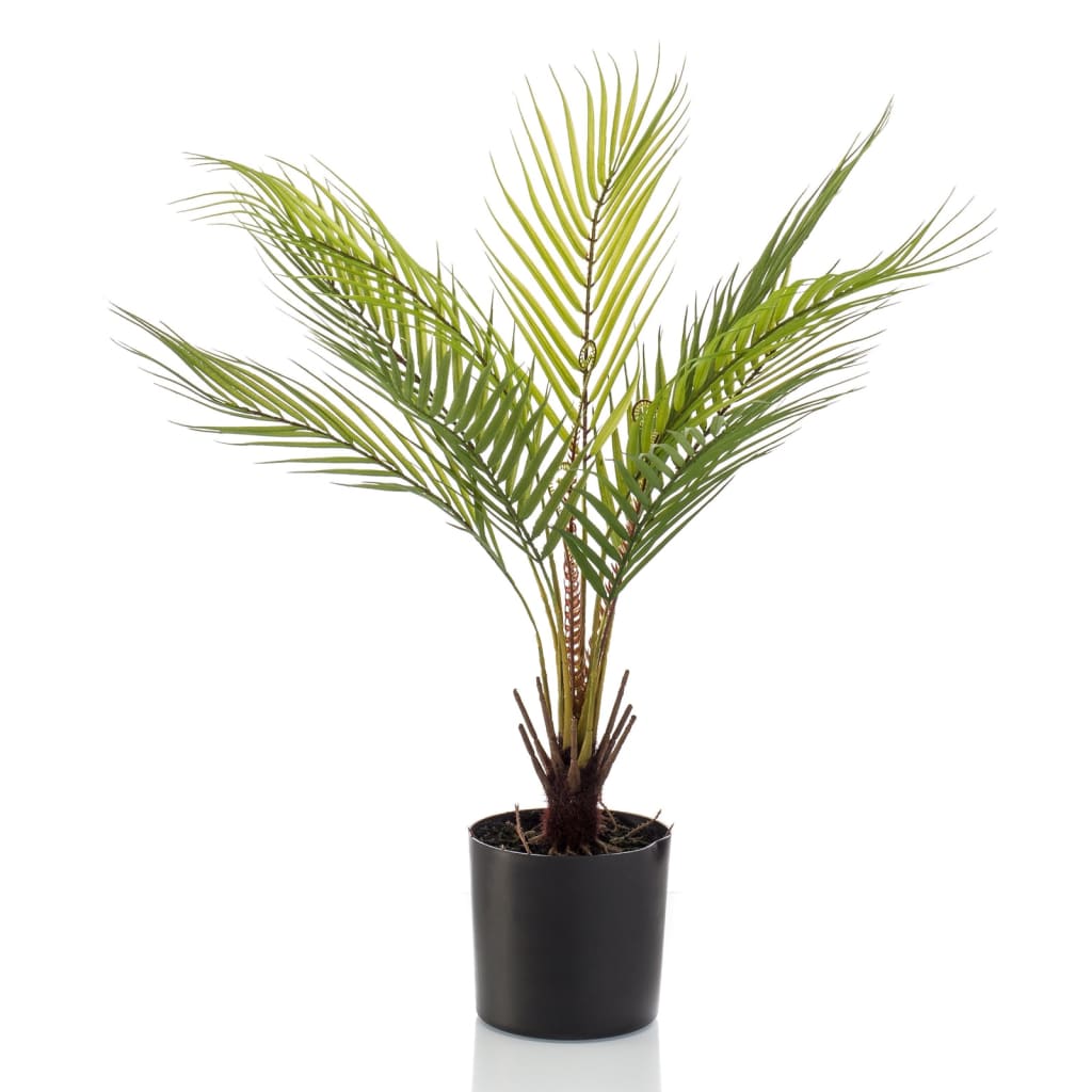 Smaragd Smaragd Kunstplant in pot chamaedorea palm 50 cm