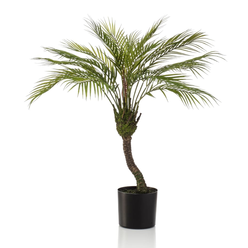 Smaragd Smaragd Kunstplant in pot chamaedorea palm 85 cm
