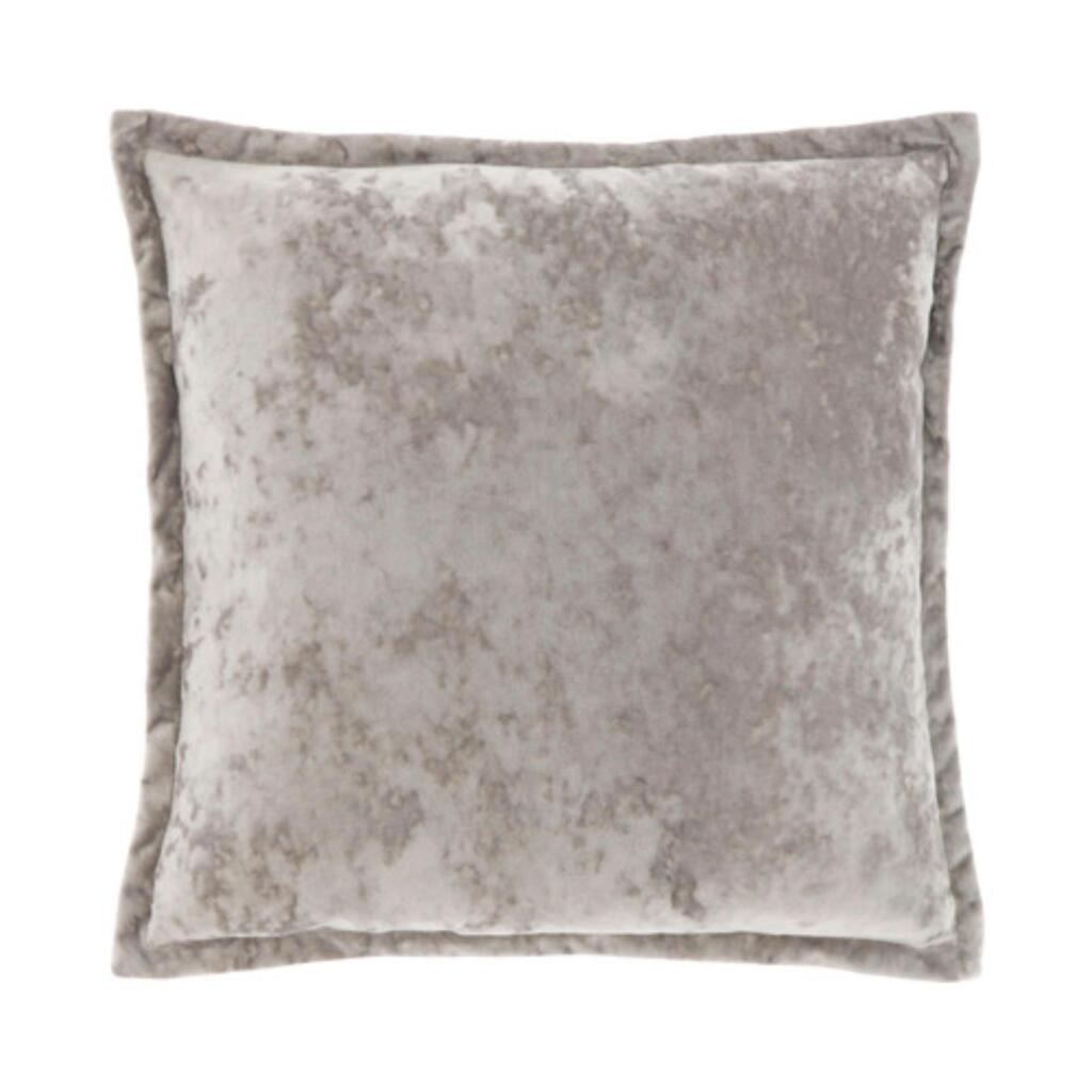 Overige merken uniek woonkussen tatum 45x45 cm chateau grijs katoen