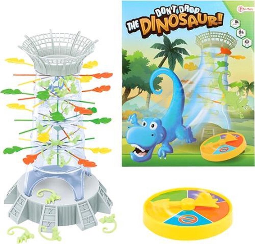 Toi-toys toi speelgoed gezelschap spel rood de dinosaurussen