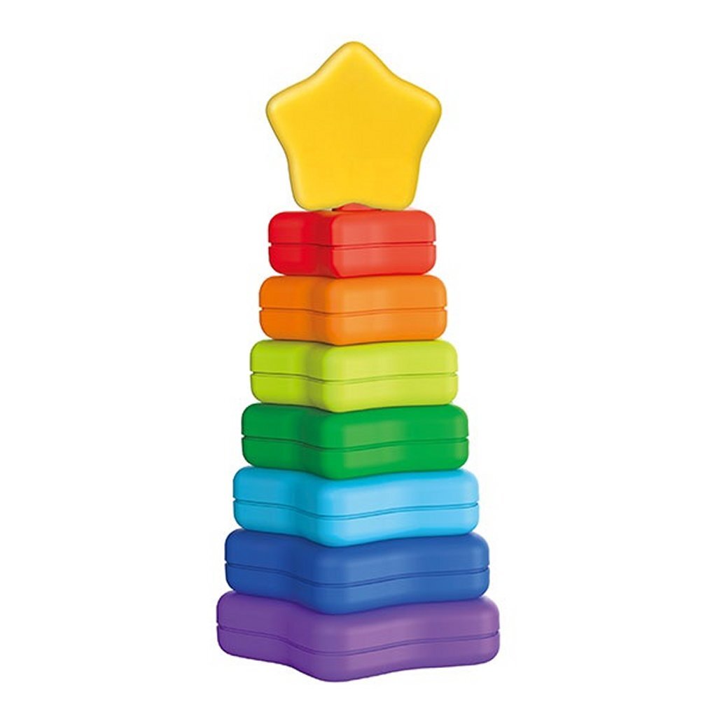 Kleine sterren stapeltoren 8-delig