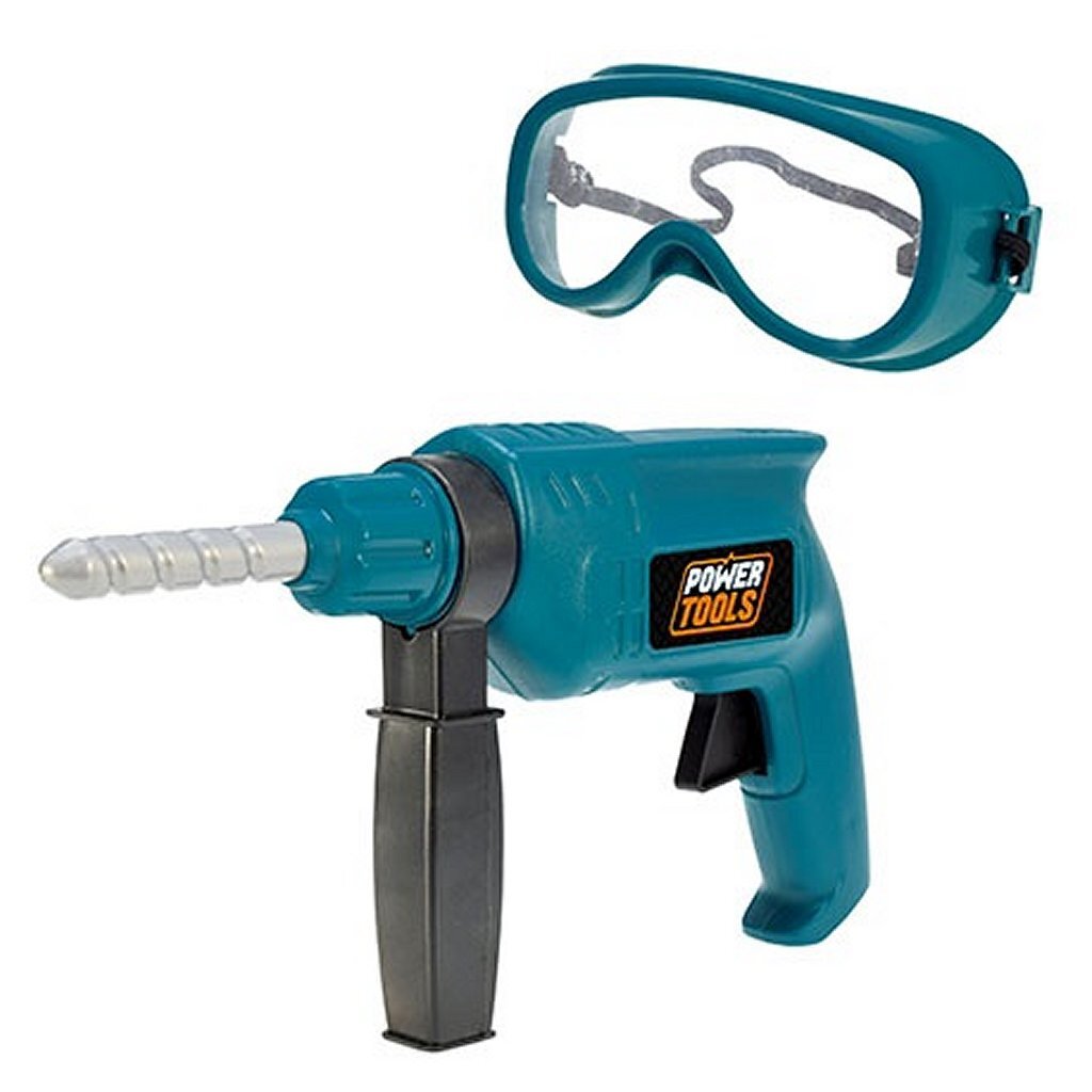 Toi-toys elektrisch gereedschap boor met veiligheidsbril