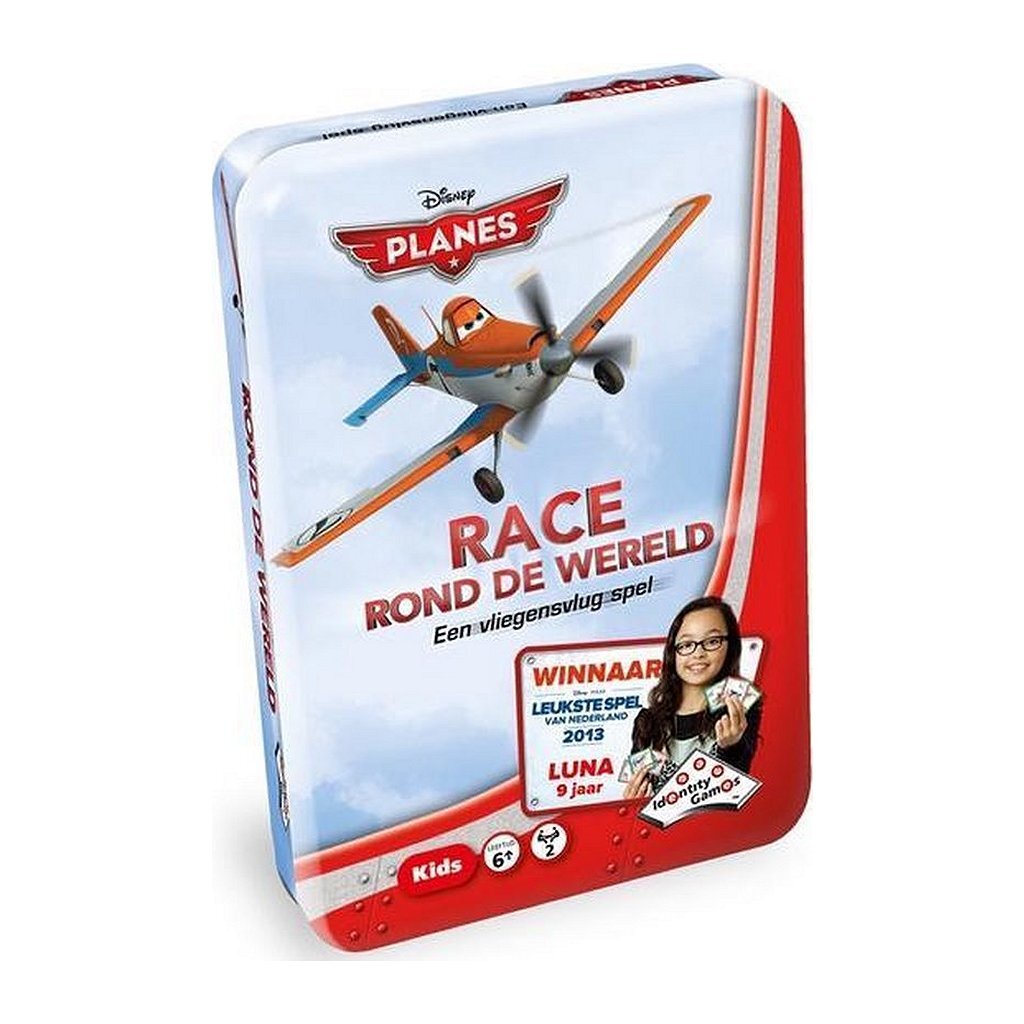 Identiteitsspellen Disney-vliegtuigen racen rond de wereld