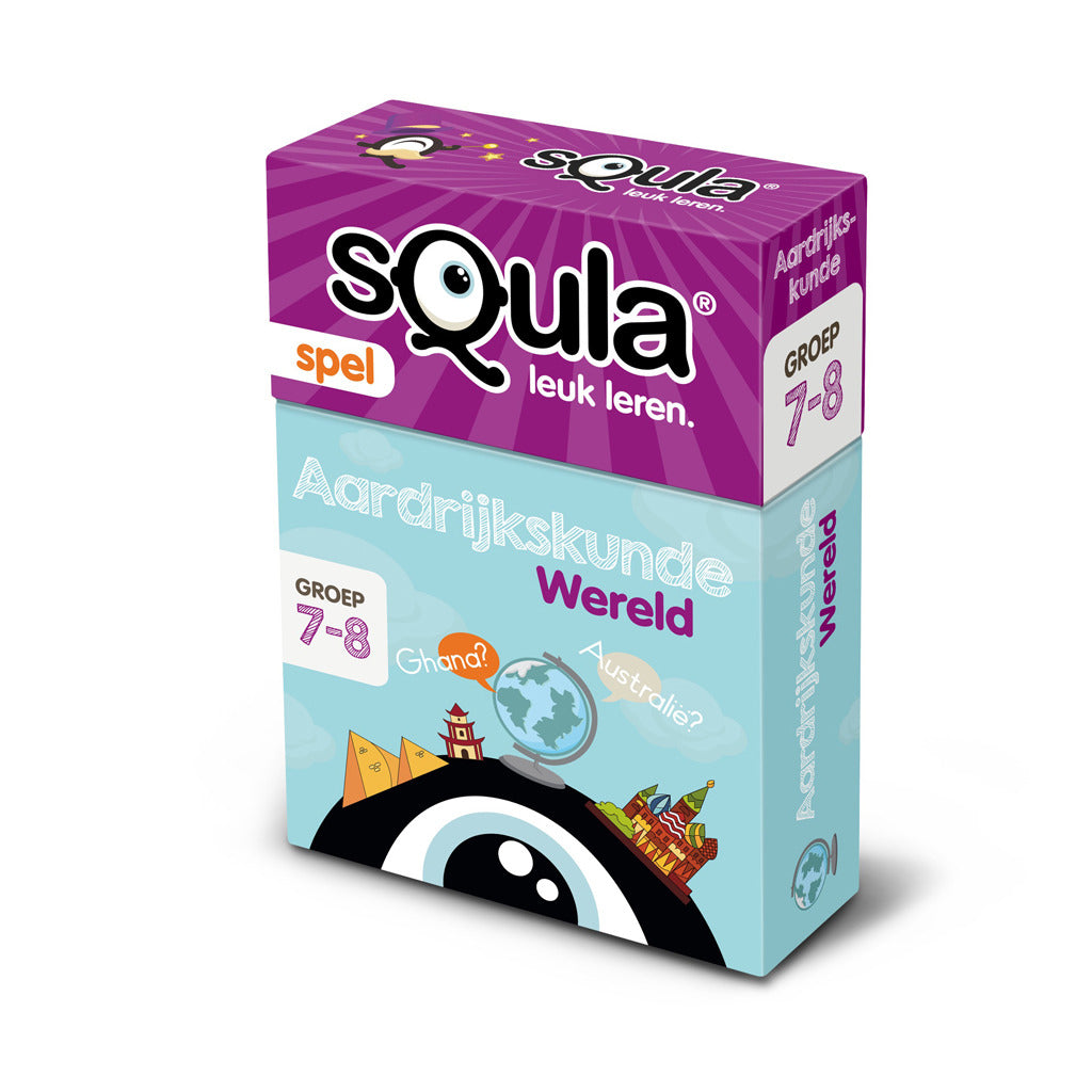 Identiteitsspellen spel squla aardrijkskunde kaartspel