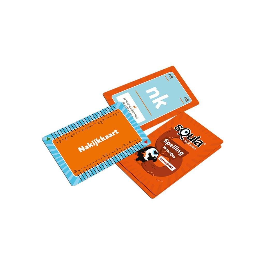 Identiteitsspellen squla spelling woordjes