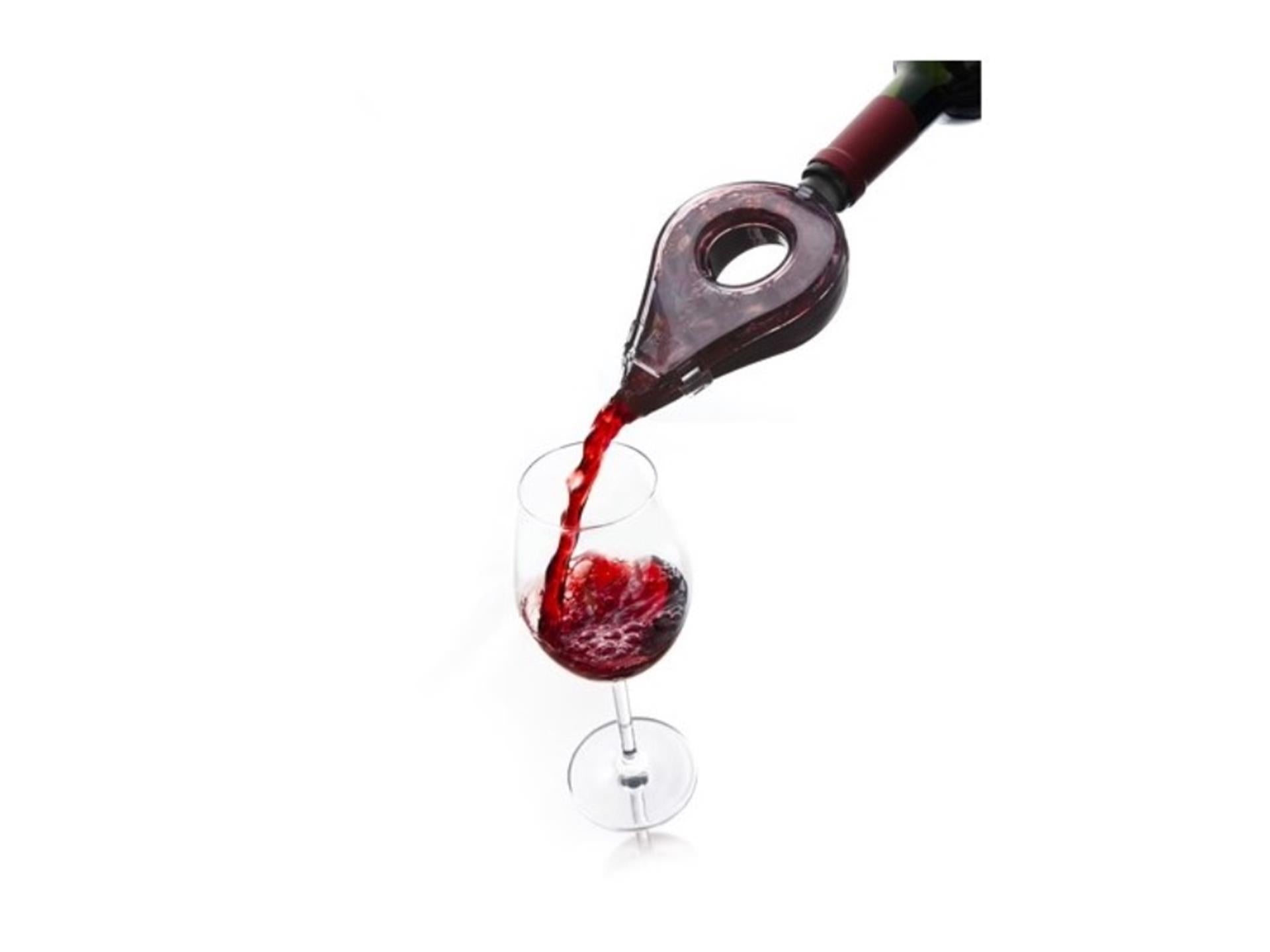 Vacu vin wine aerator | wijnbeluchter | zwart