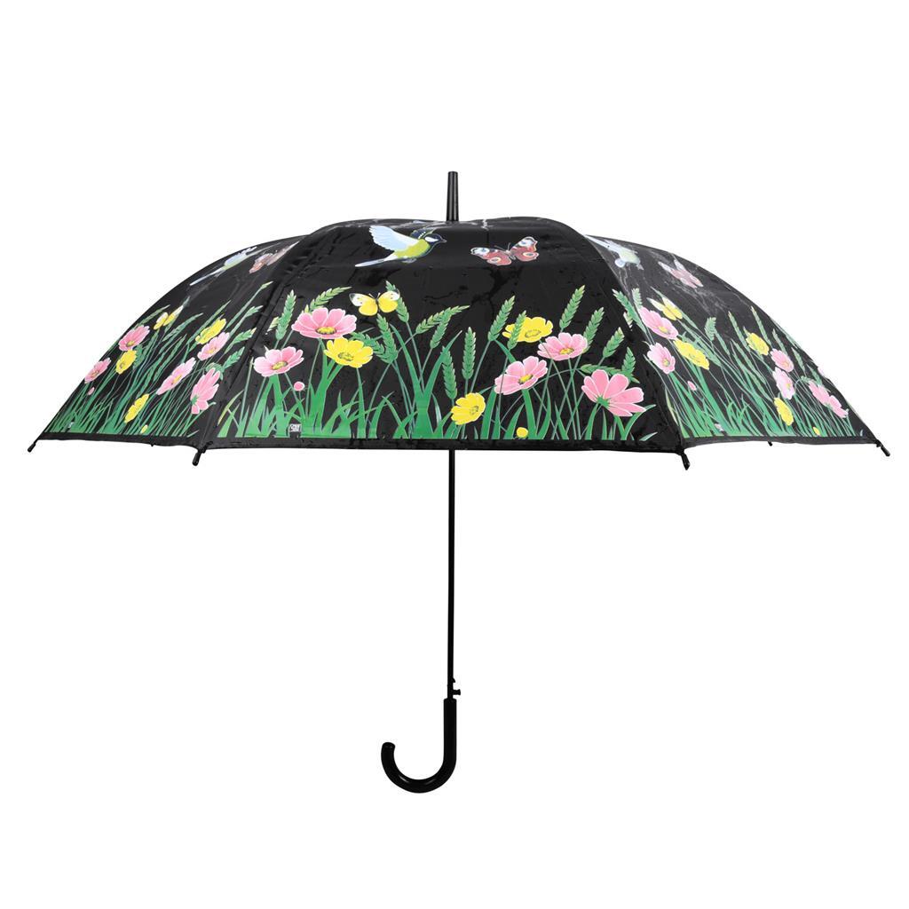 Esschert design kleur veranderende paraplu vogel