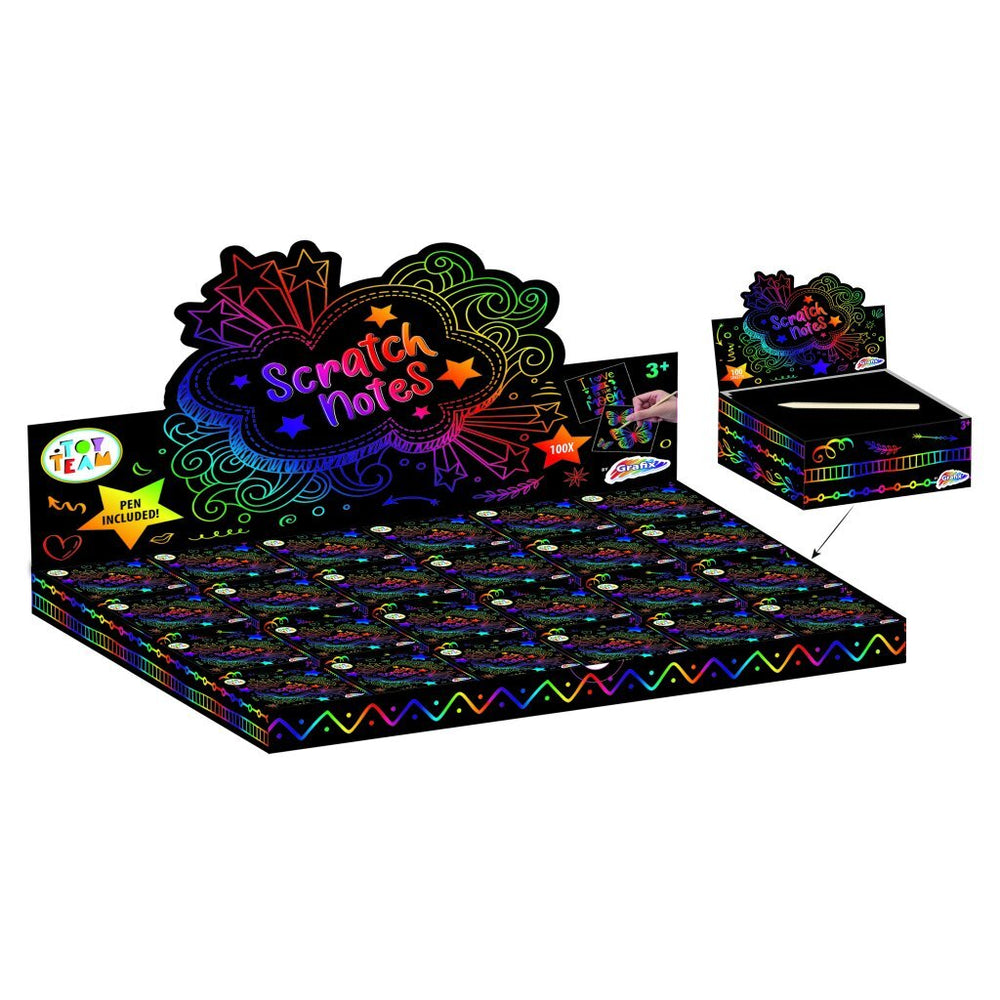 Grafix Magische Krabblaadjes, 100 velletjes