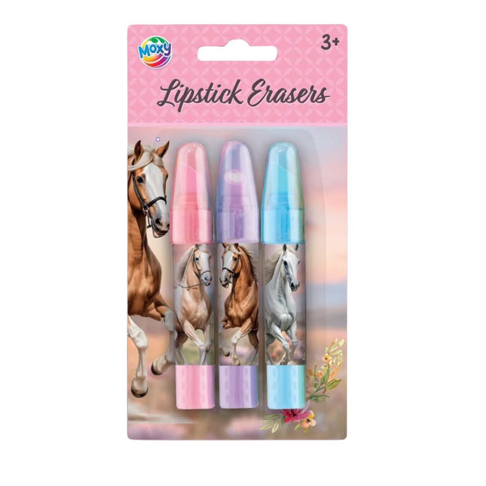 Moxy paarden lipstick gummen - 3st.