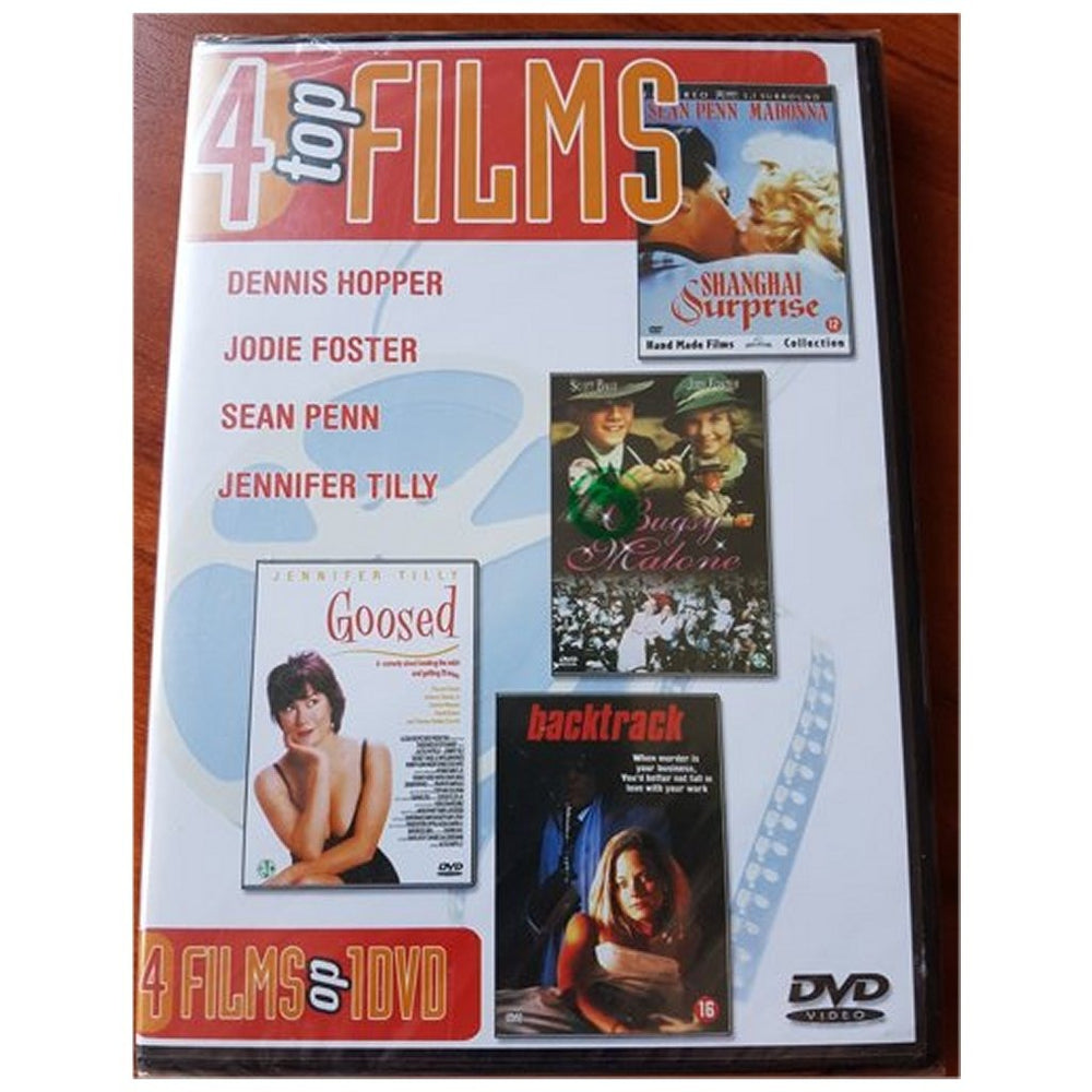 Dvd 4 topfilms backtrack bugsy malone shanghai verrassing goosed