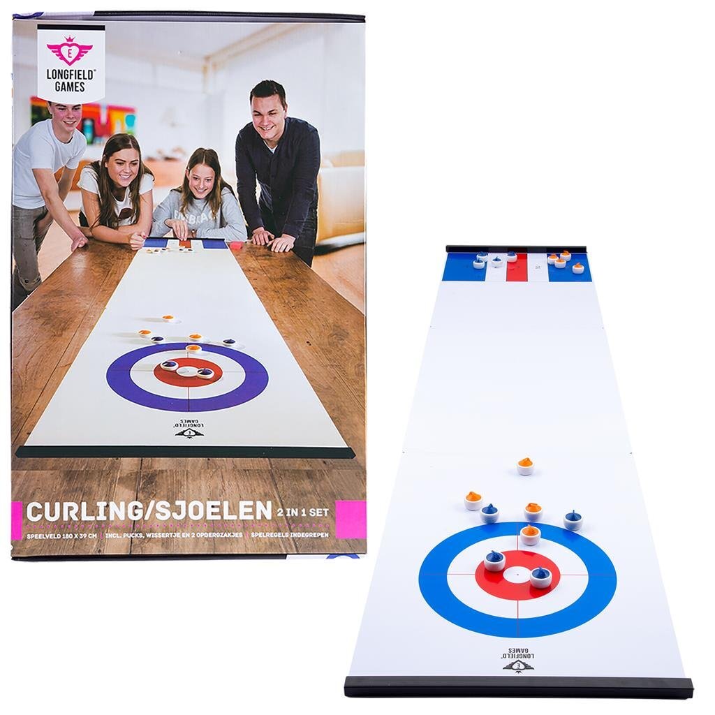 Longfield curling shuffleboard 180x39 cm