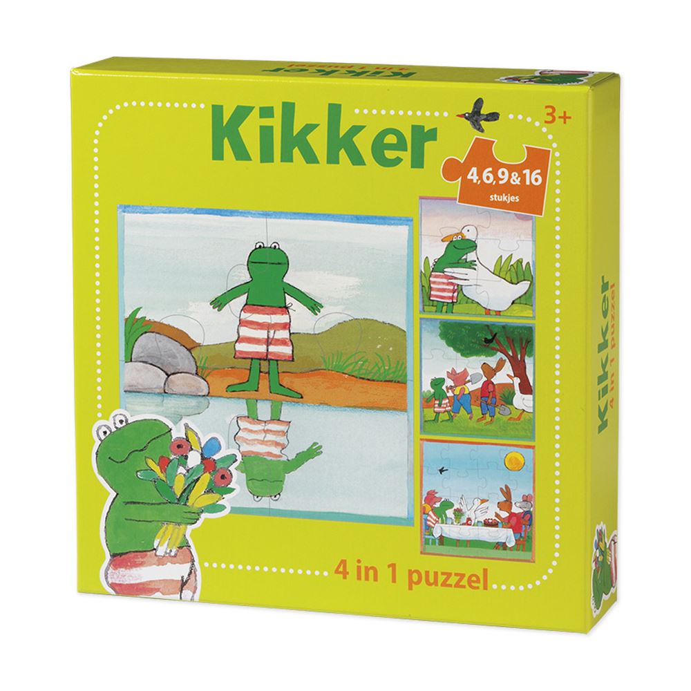 De wereld van Kikkerpuzzel, 4in1