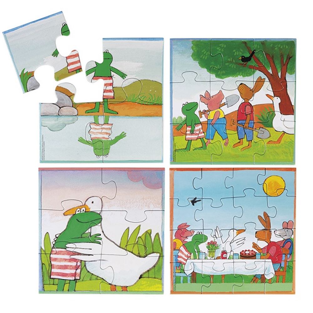 De wereld van Kikkerpuzzel, 4in1