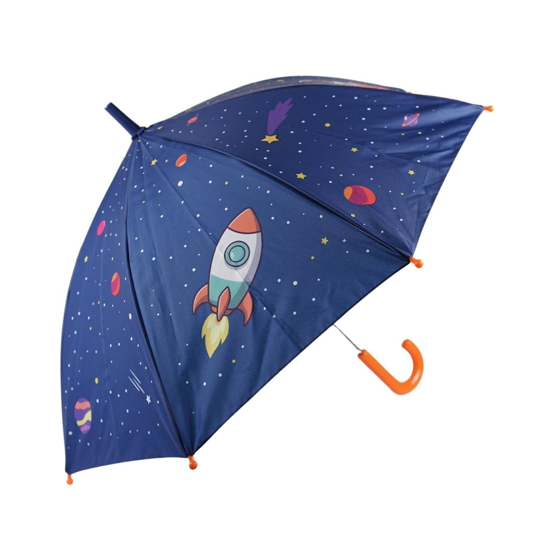 Kinder paraplu space 76x76x65cm