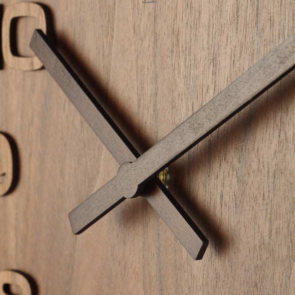 Nextime ne-3096br wandklok dia. 35 cm, hout, bruin, 'hout hout medium'