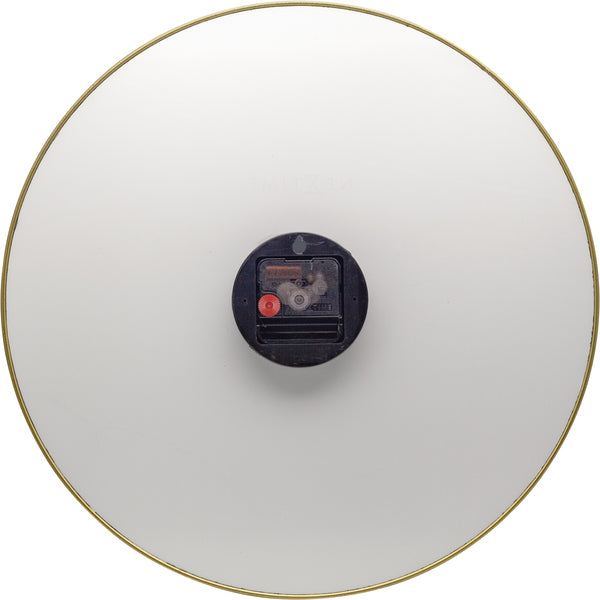 Nextime ne-8189wi wandklok marmer ø 40 cm wit