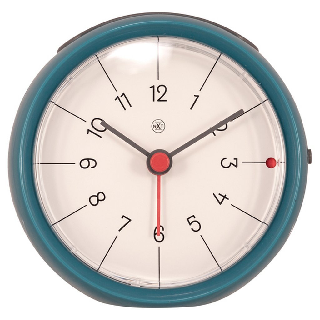 Nextime nx-7344bl alarmklok nxt otto ø 9,5 x 3,8 cm blauw