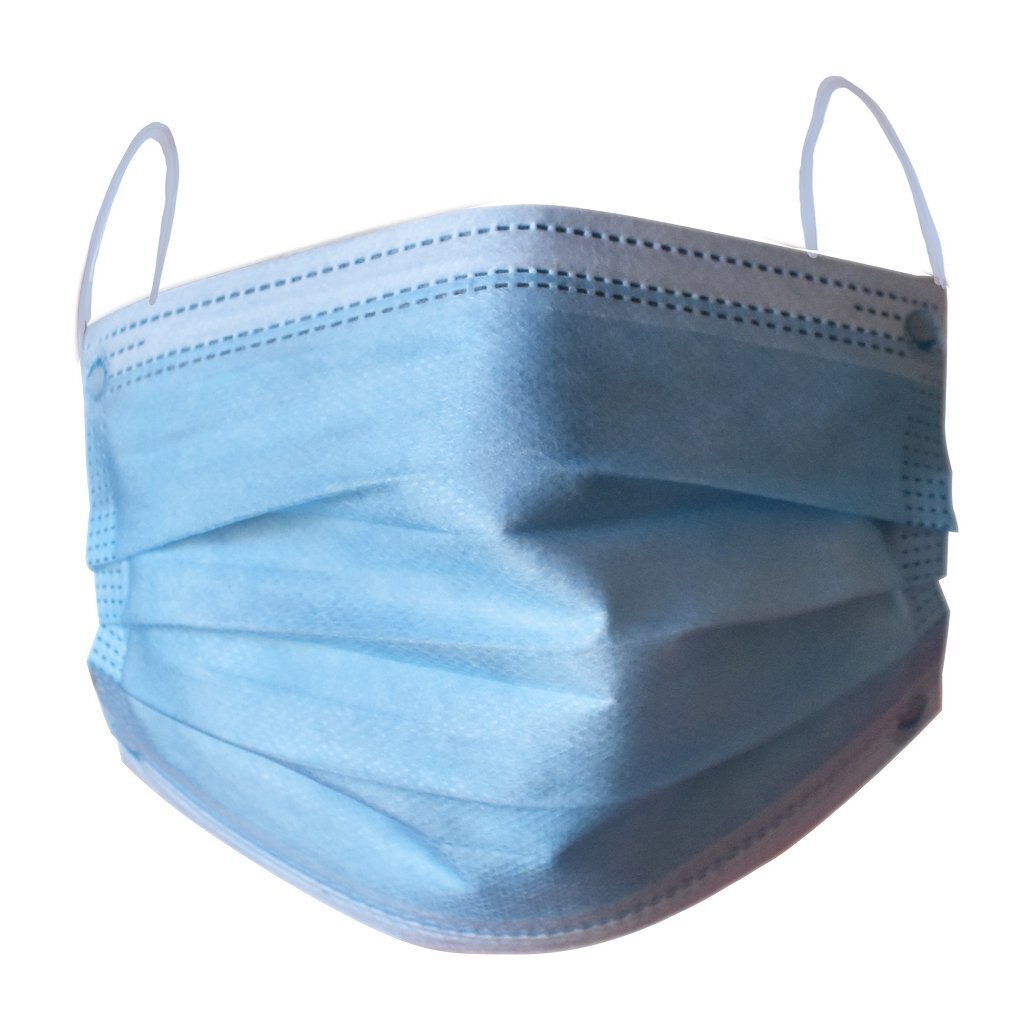 Mondkapje mondkapjes 3-laags hypoallergeen anti-allergisch 25 stuks