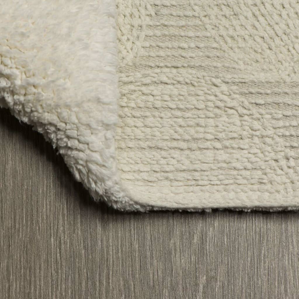 Sealskin badmat kiezels 60x90 cm katoen ivoorkleurig