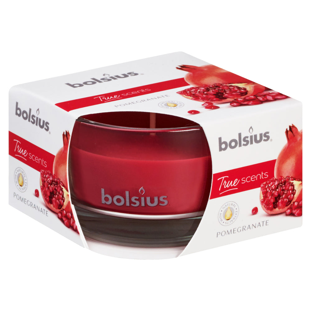 Bolsius Bolsius Geurkaars In Glas 80 50 Ts Granaatappel