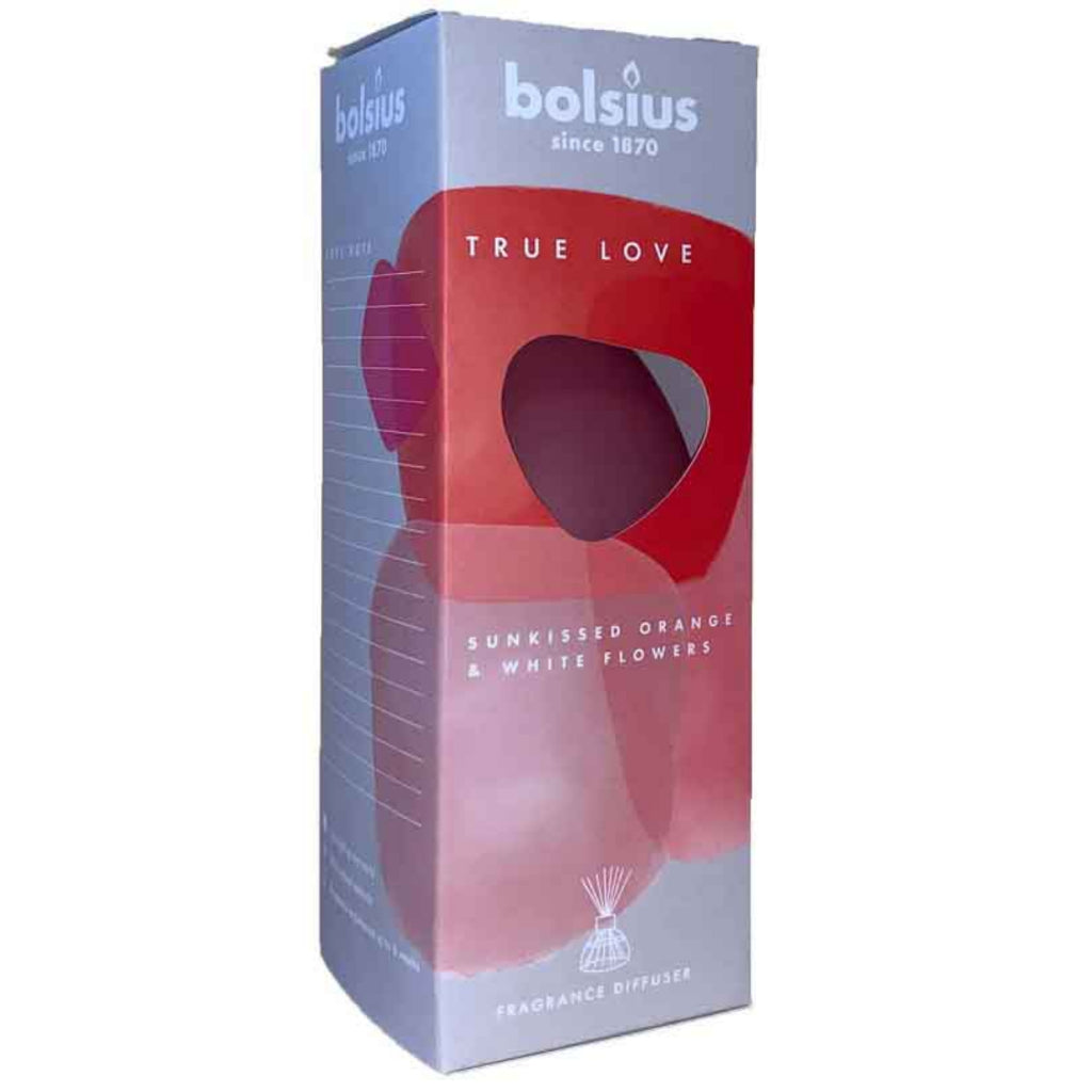 Bolsius Bolsius True Love Geurstokjes Sunkissed Oranje en Witte bloemen 45 ml