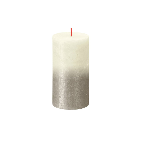 Bolsius kaars 13x6,8 cm fading parel champagne