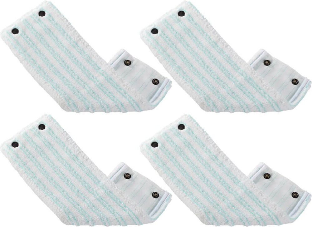 Leifheit clean twist m combi clean m vloerwisser vervangingsdoek met drukknoppen micro duo33 cm set van 4