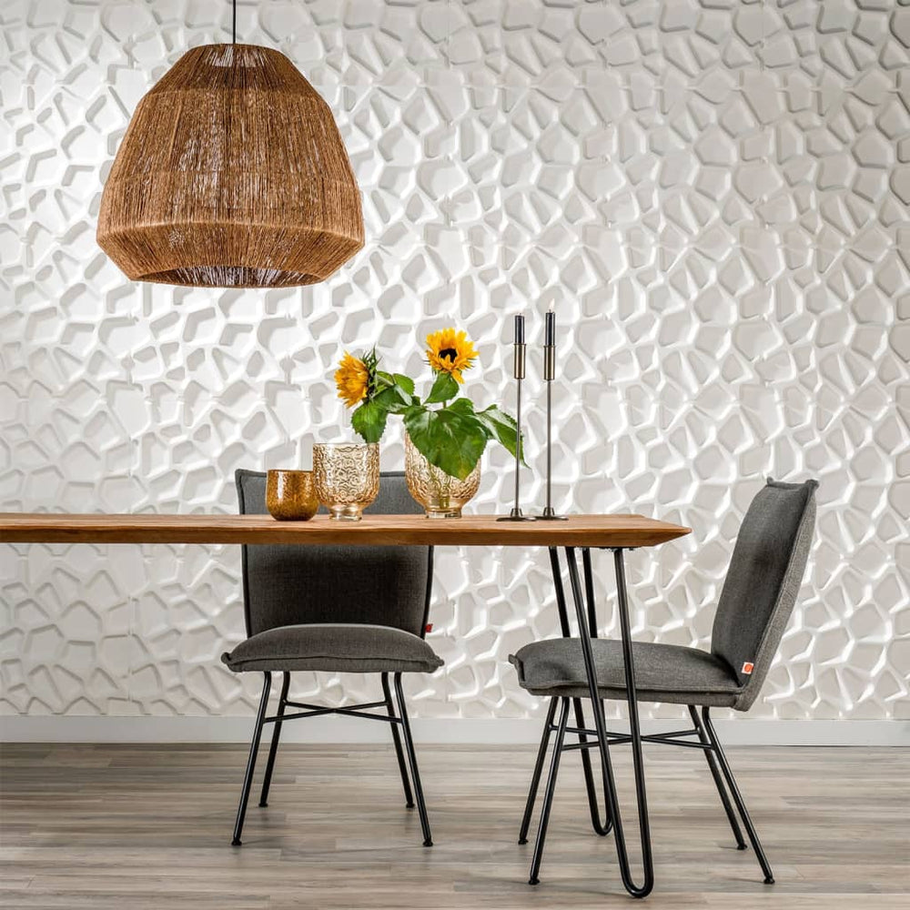 Wallart 12 st wandpanelen 3d ga-wa01 gaten