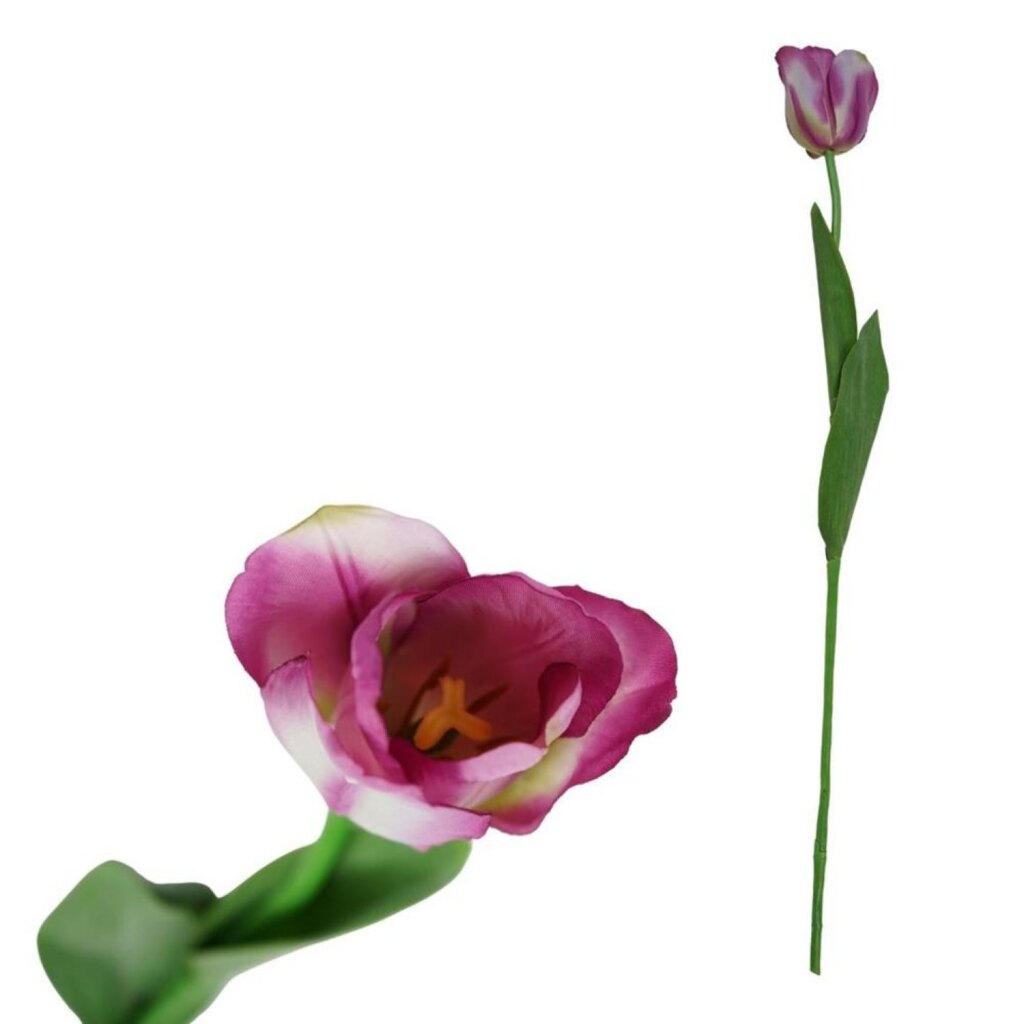 Diverse kunstbloem Tulipa paars 83cm