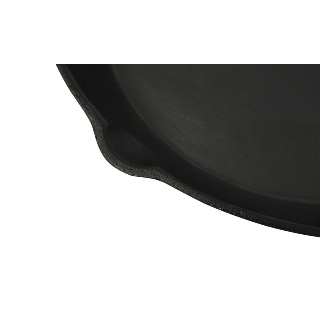 Vidaxl gietijzer 30 cm rond