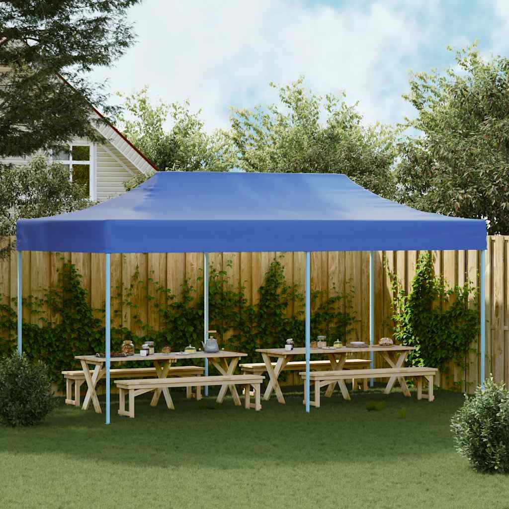 Vidaxl vouwtent pop-up 3x6m blauw