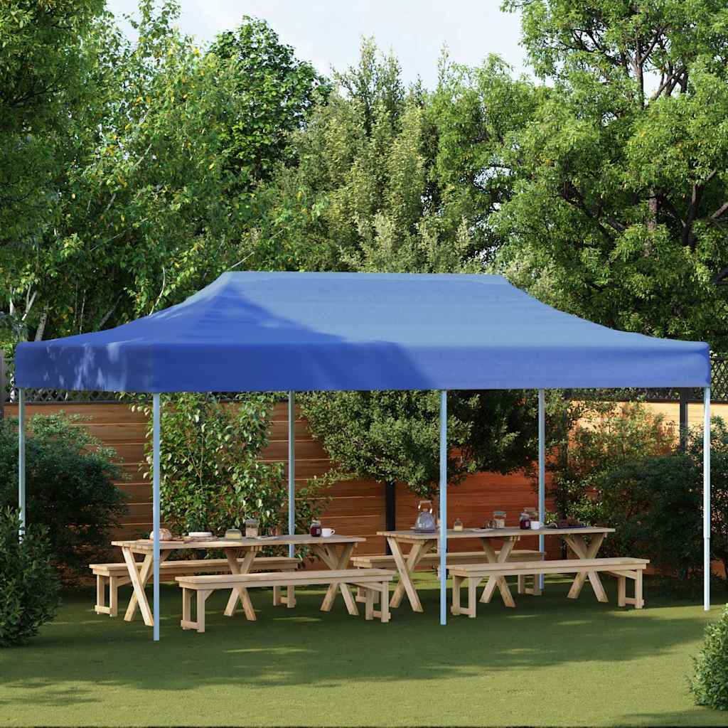 Vidaxl vouwtent pop-up 3x6m blauw