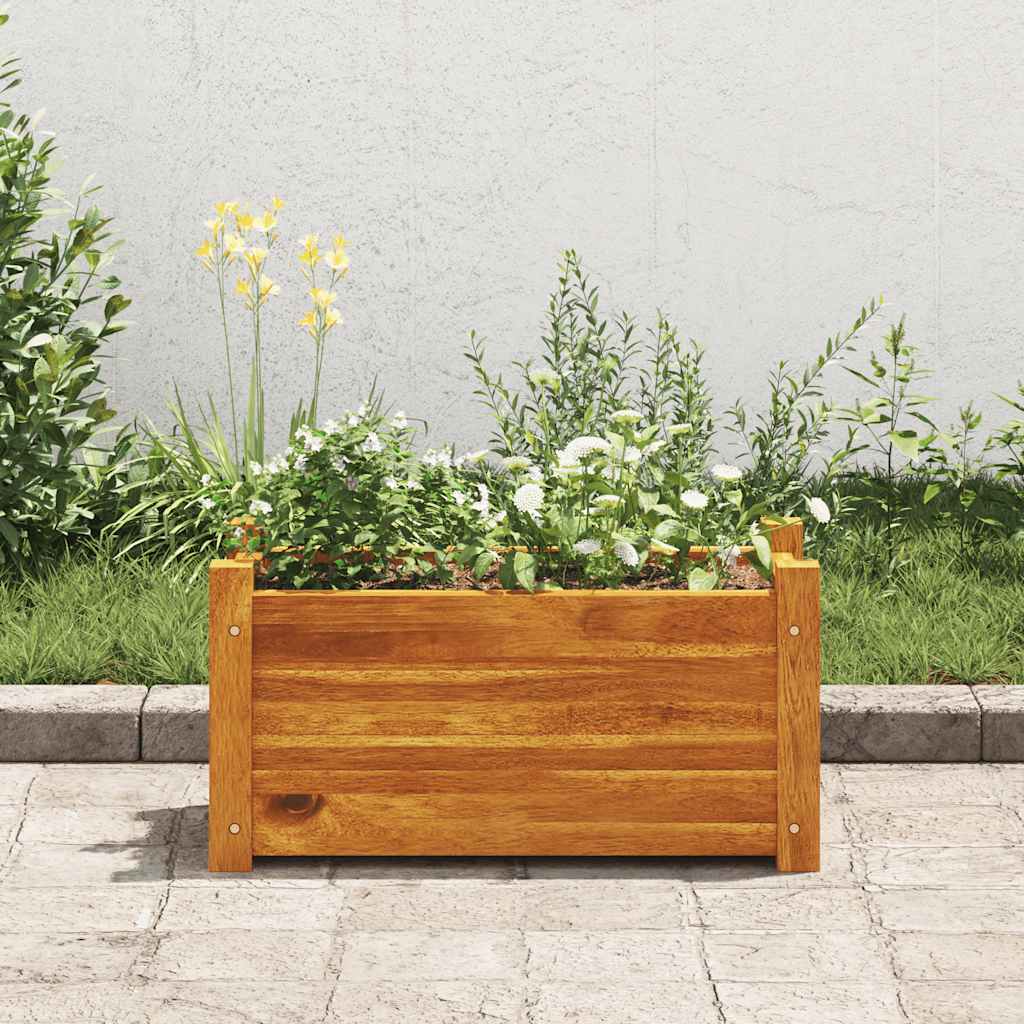Vidaxl plantenbak 50x25x25 cm acaciahout