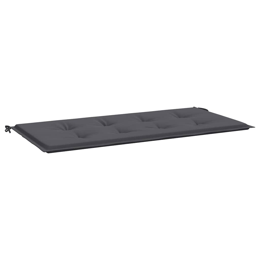 Vidaxl tuinbankkussen 120x50x4 cm oxford stof antracietkleurig
