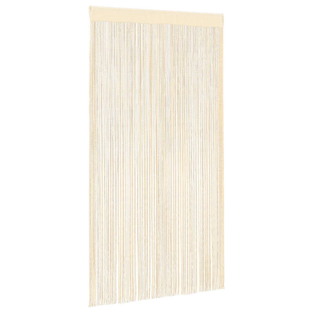 Vidaxl draadgordijnen 140x250 cm crème 2 st