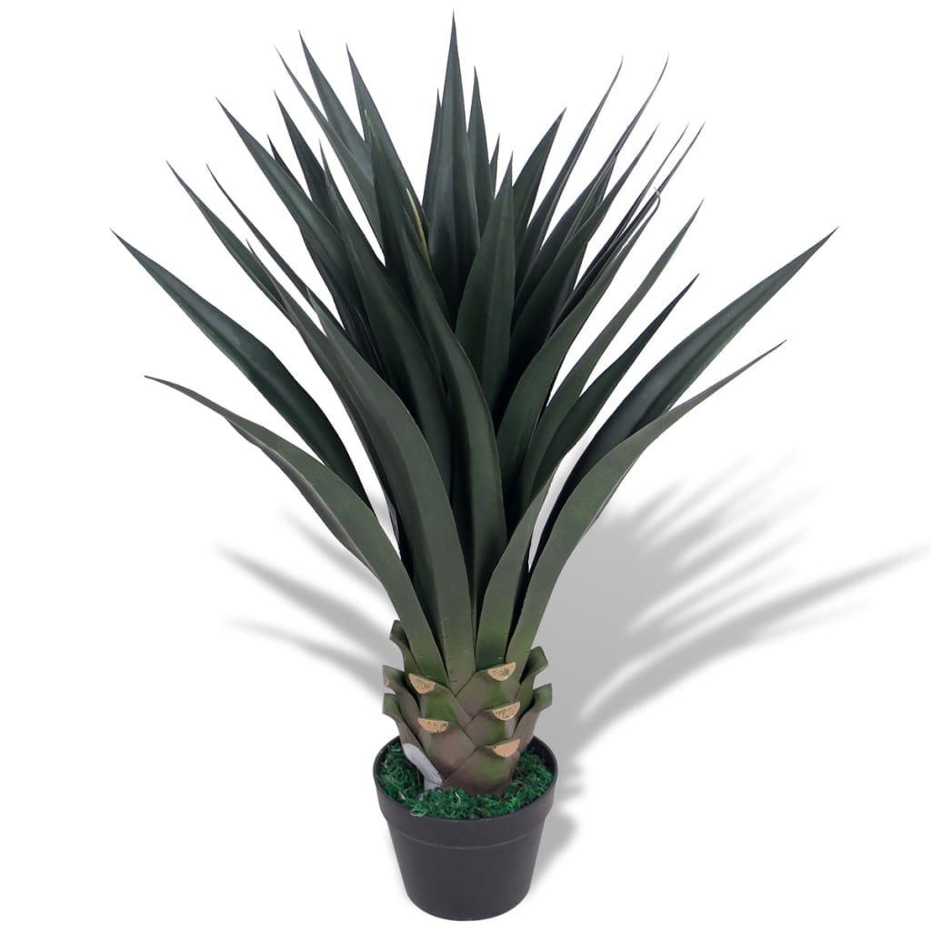 Vidaxl kunst yuccaplant met pot 85 cm groen