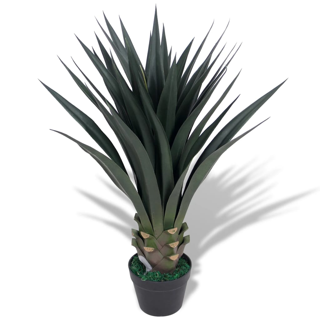 Vidaxl kunst yuccaplant met pot 85 cm groen