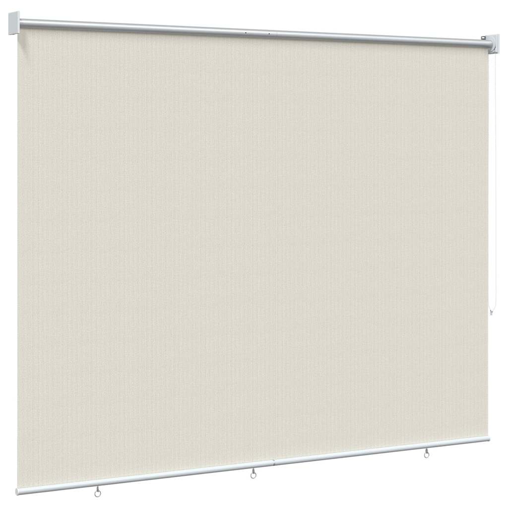 Vidaxl rolgordijn voor buiten 220x140 cm crème