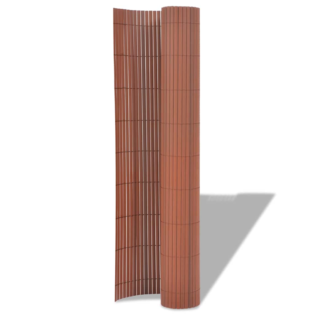Vidaxl tuinhek bruin 150 x 300 cm pvc