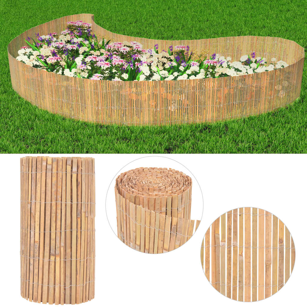Vidaxl scherm 1000x50 cm bamboe