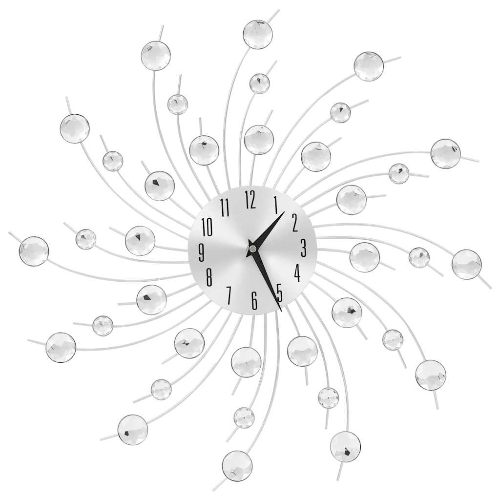 Vidaxl wandklok met quartz-mechanisme 50 cm modern ontwerp