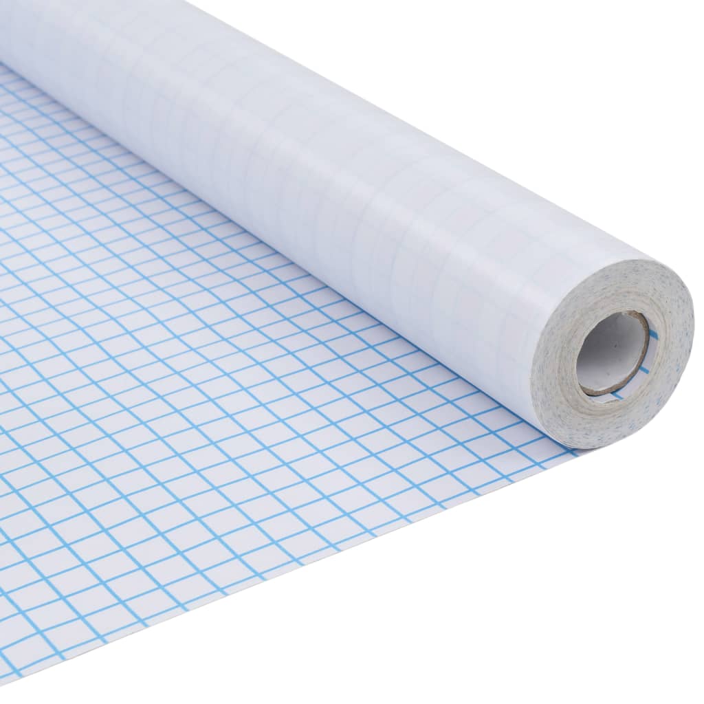 Vidaxl raamfolie strepenpatroon mat 0,9x10m pvc