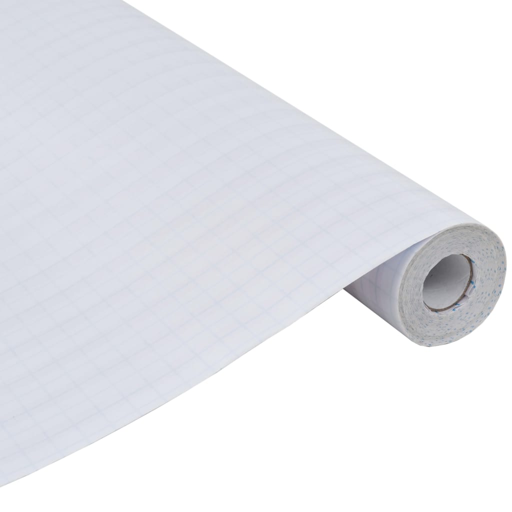 Vidaxl raamfolie strepenpatroon mat 0,9x10m pvc