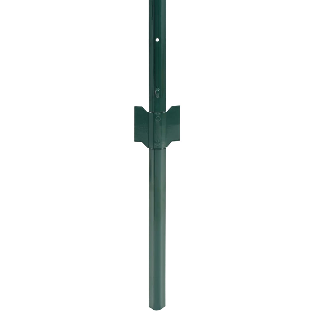 Vidaxl euro hek 20x1m staal groen