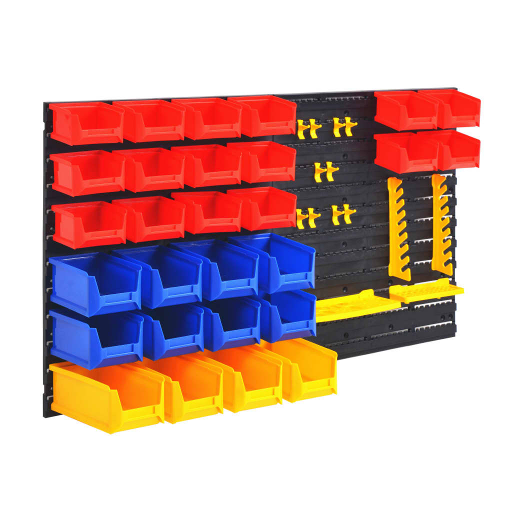 Vidaxl wandorderer voor garagegereedschap