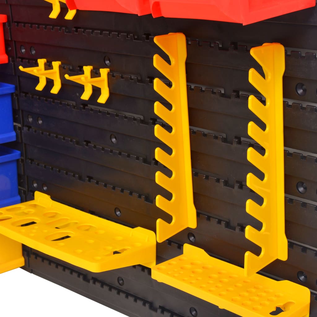 Vidaxl wandorderer voor garagegereedschap
